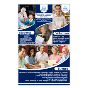 Flyer Design by Krisdesign for Library Literacy Friends | Design: #18002177