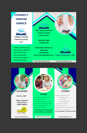 Flyer Design by J.J Designer for Library Literacy Friends | Design: #17917034