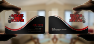 Garage Door Doctor need professional looking business card printed on plastic, Commericial, Industri | Visitenkarten-Design von chandrayaan.creative