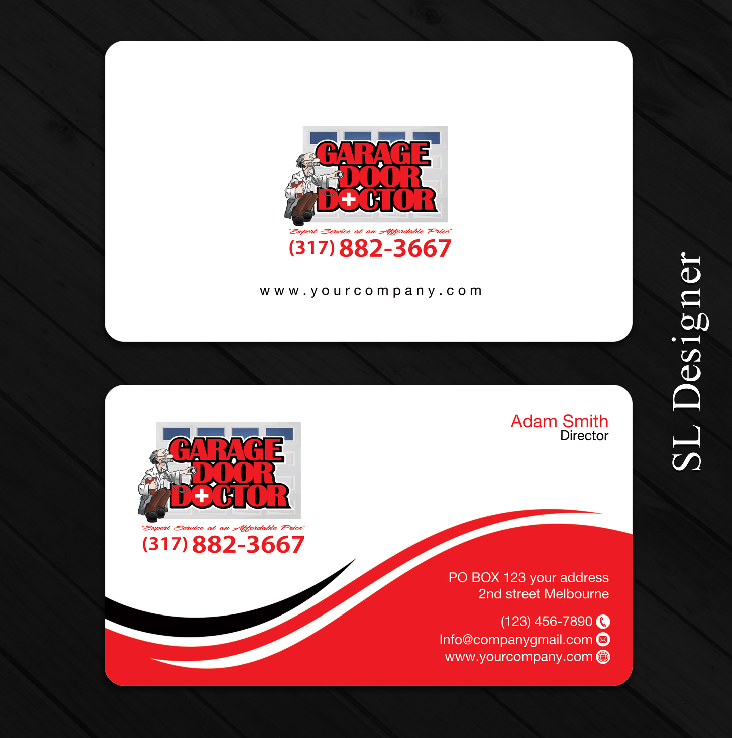 Business Card Design by SL Designer for this project | Design #17838051