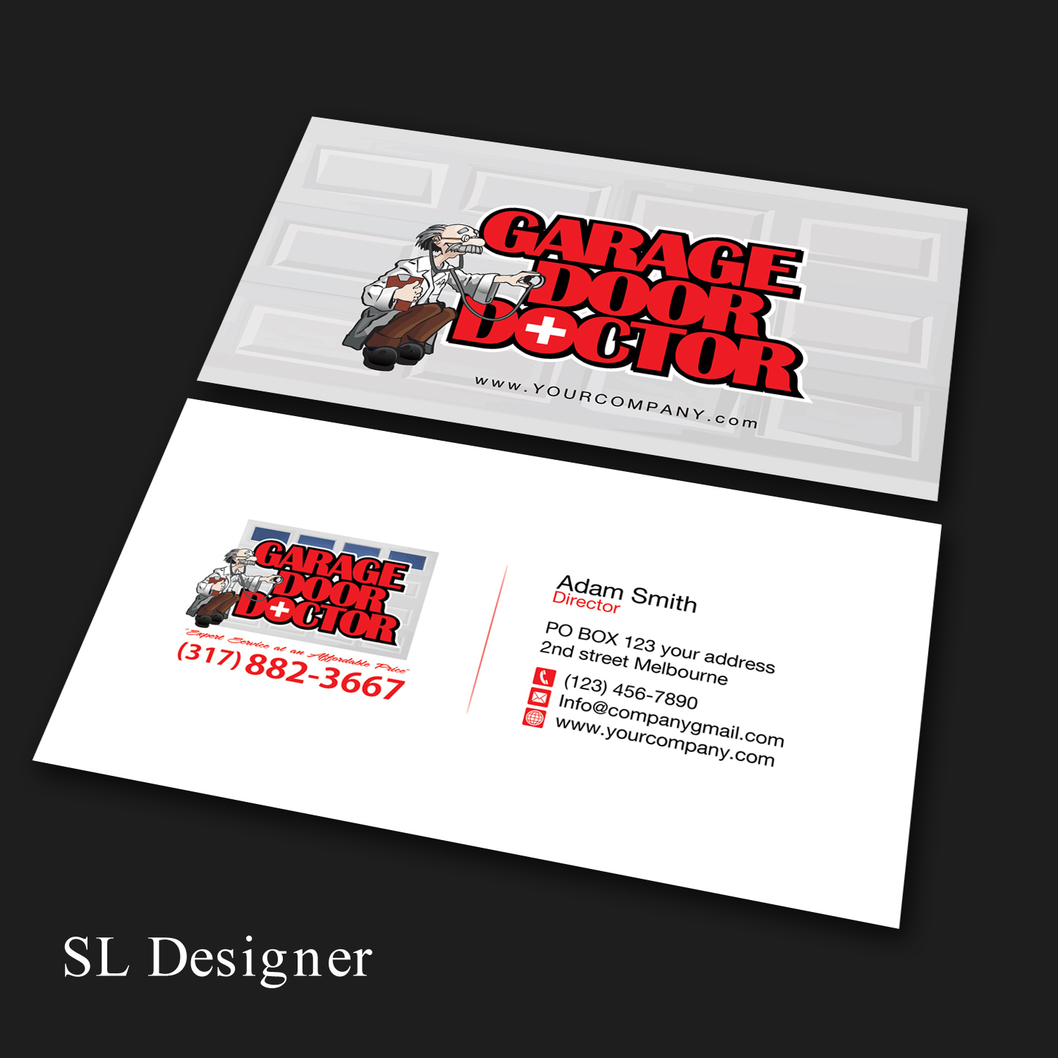 Business Card Design by SL Designer for this project | Design #17838052