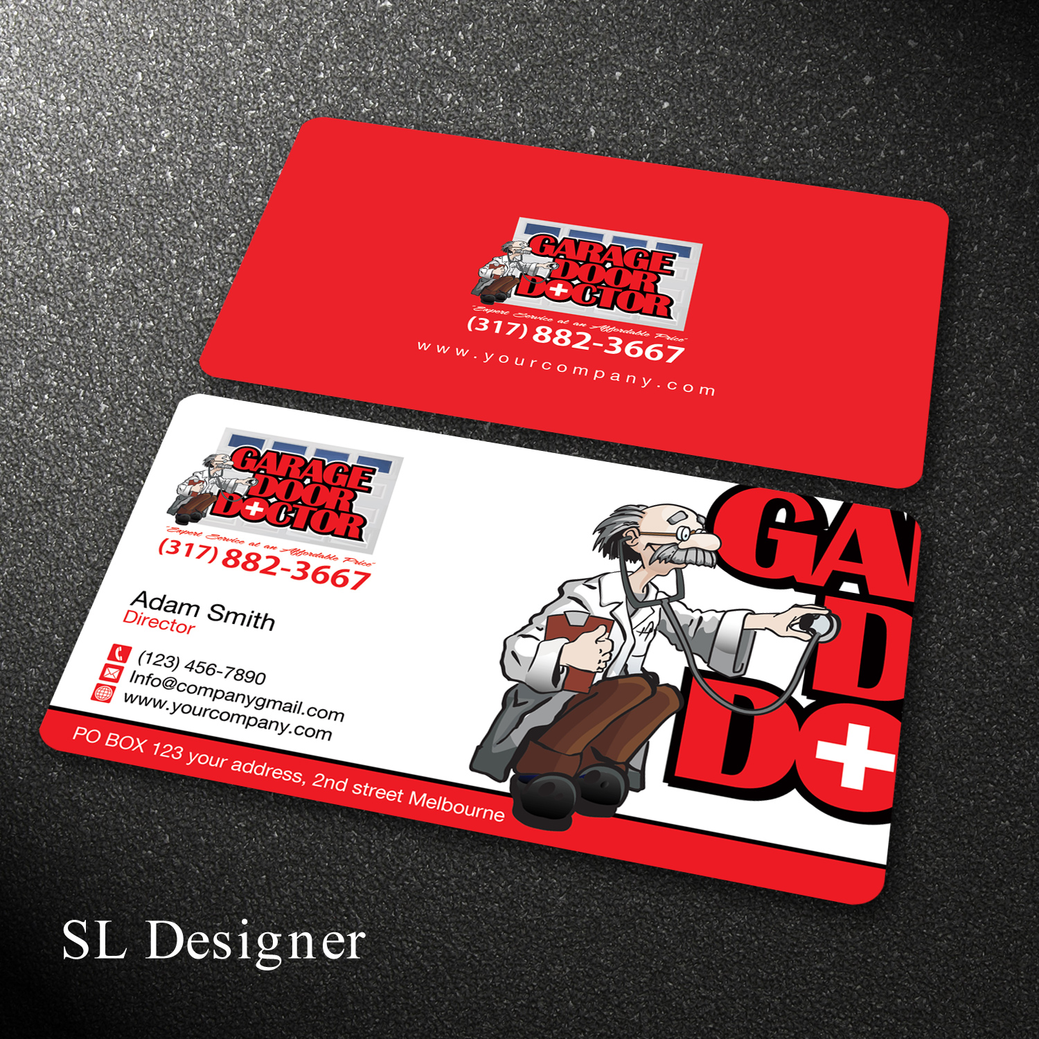 Business Card Design by SL Designer for this project | Design #17838073