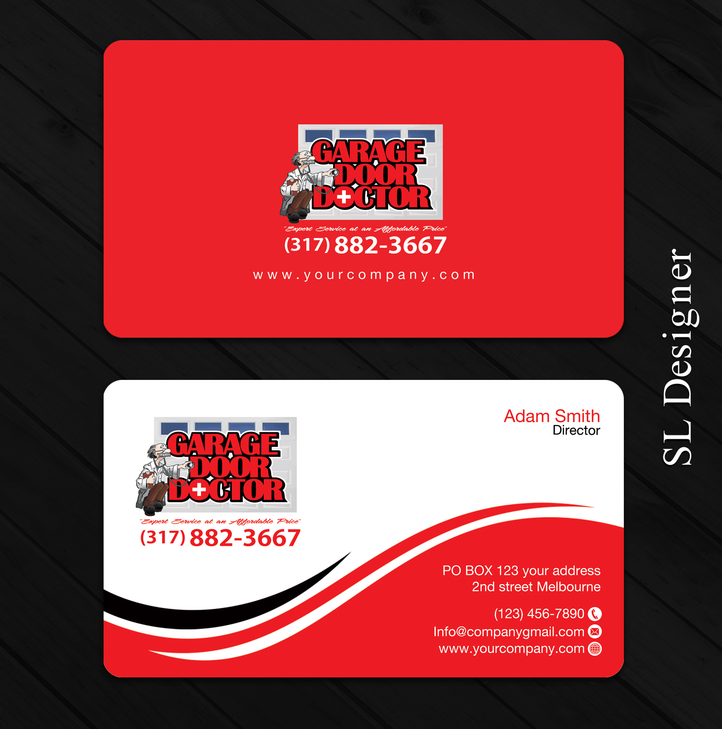Business Card Design by SL Designer for this project | Design #17838074