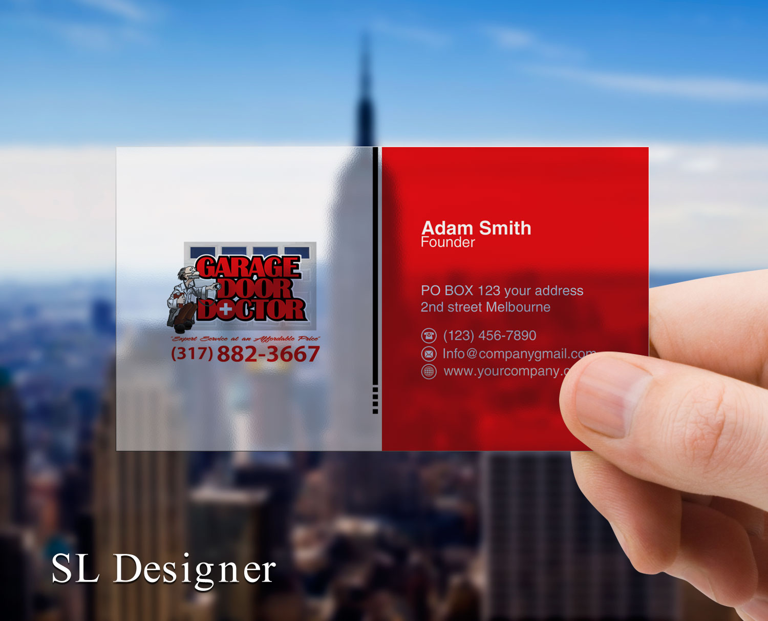 Business Card Design by SL Designer for this project | Design #17838121