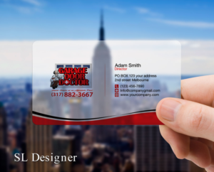 Garage Door Doctor need professional looking business card printed on plastic, Commericial, Industri | Visitenkarten-Design von SL Designer