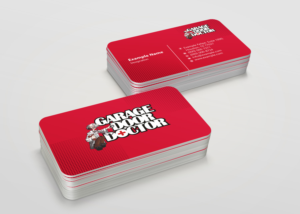 Garage Door Doctor need professional looking business card printed on plastic, Commericial, Industri | Business Card Design by Petter Goms
