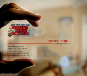 Garage Door Doctor need professional looking business card printed on plastic, Commericial, Industri | Business Card Design by Tripti Ranjan Gain