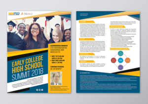 college flyer design