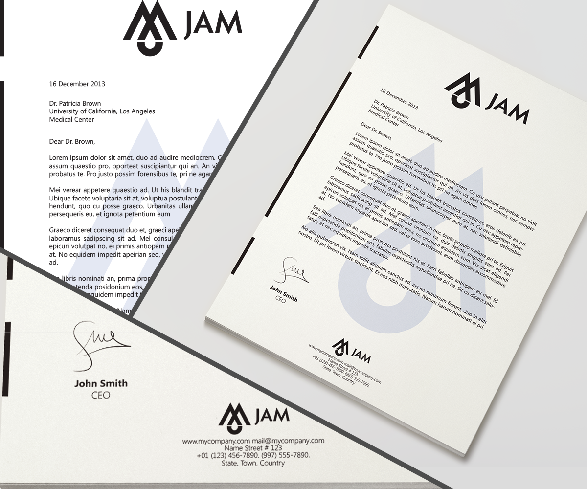 Letterhead Design by Franco Bermúdez for this project | Design #2818786