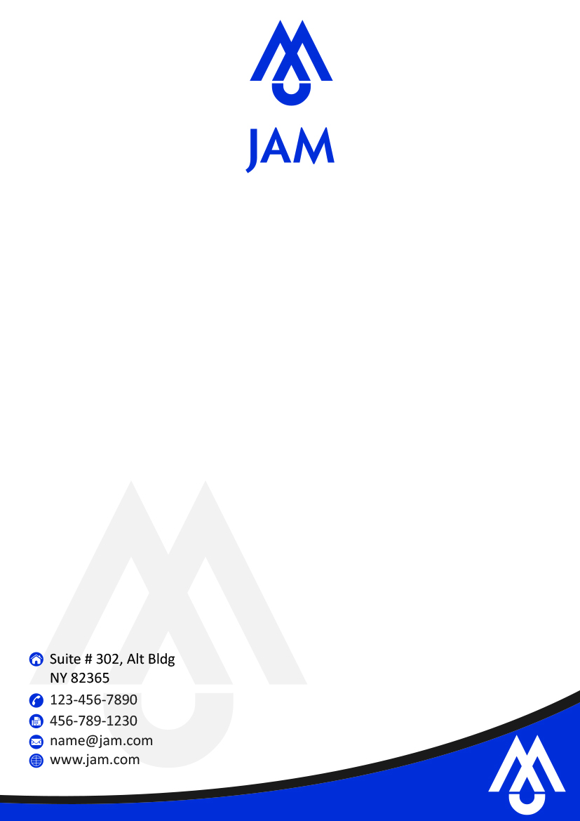 Letterhead Design by Priyo Subarkah for this project | Design #2818733