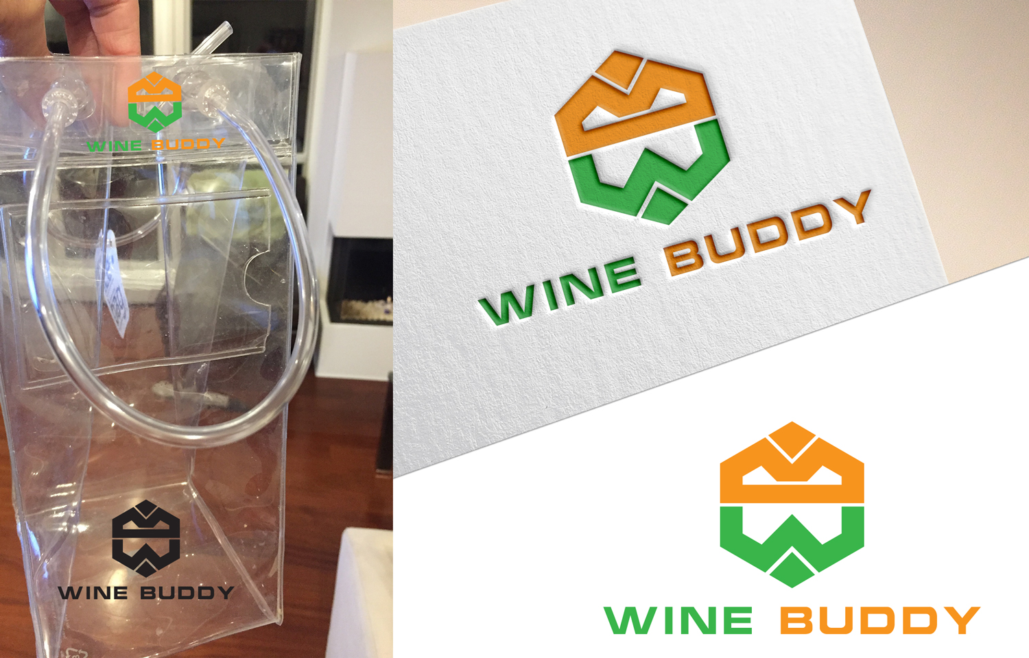 Logo Design by Juli creation for PS Wine Buddy Ice Bag Distributors  | Design #17845584