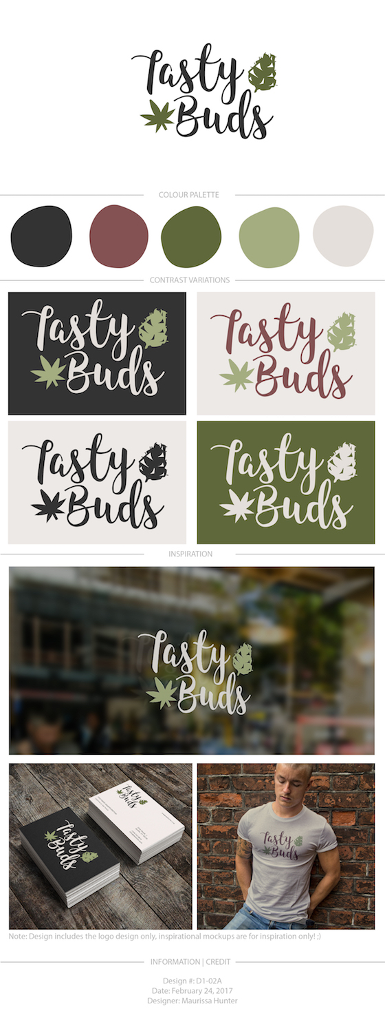 Diseño de Logo por Maurissahunter para Tasty Buds | Diseño #17892947