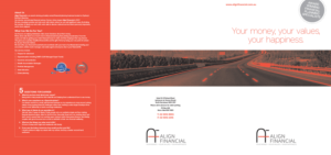 Design de Brochure par andrew3344 pour Align Financial | Design : #18188757