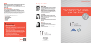 Design de Brochure par andrew3344 pour Align Financial | Design : #18324257