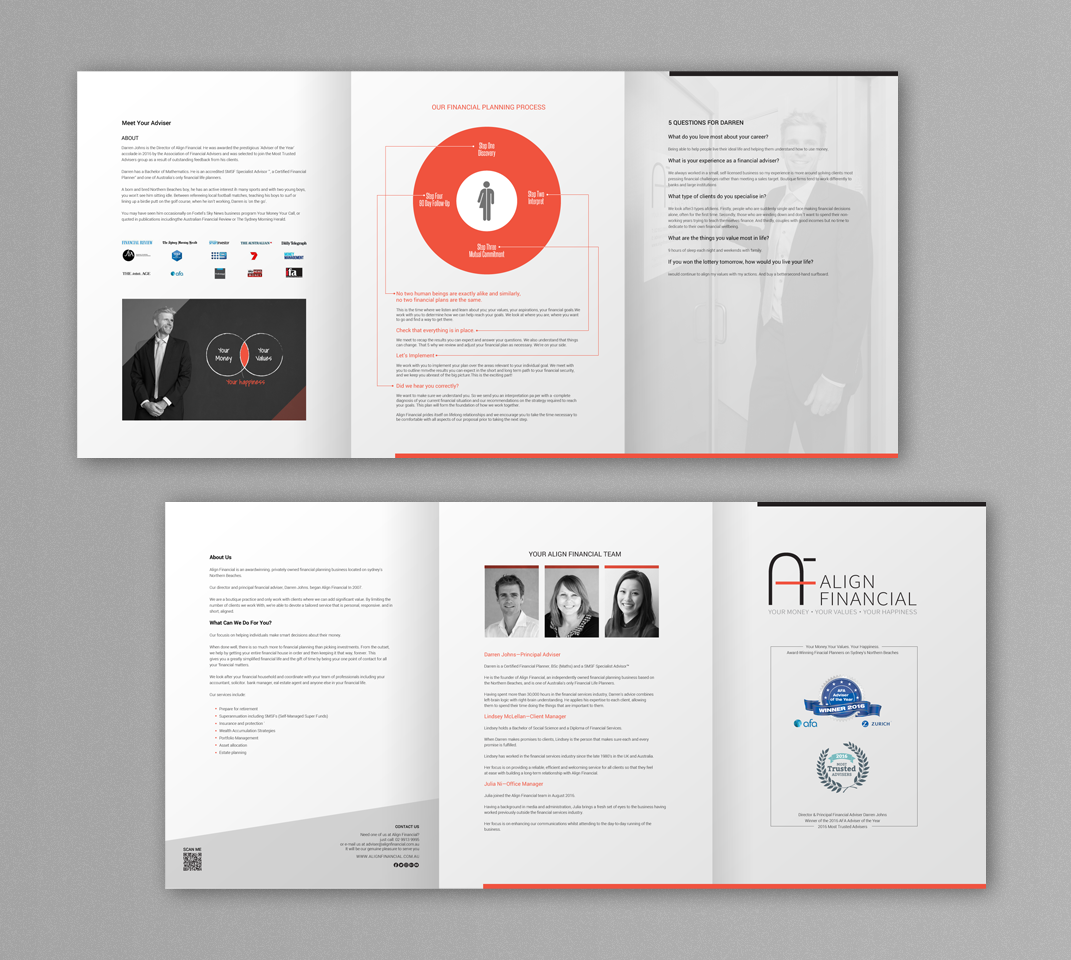 Brochure Design by chandrayaan.creative for Align Financial | Design #17860545