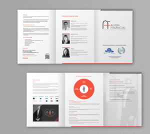 Design de Brochure par chandrayaan.creative pour Align Financial | Design : #18169793