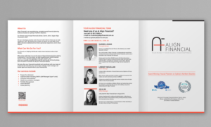 Brochure Design by chandrayaan.creative for Align Financial | Design: #18274432
