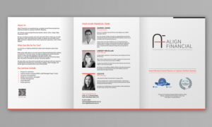Brochure Design by chandrayaan.creative for Align Financial | Design: #18302210