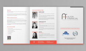 Brochure Design by chandrayaan.creative for Align Financial | Design: #18321450