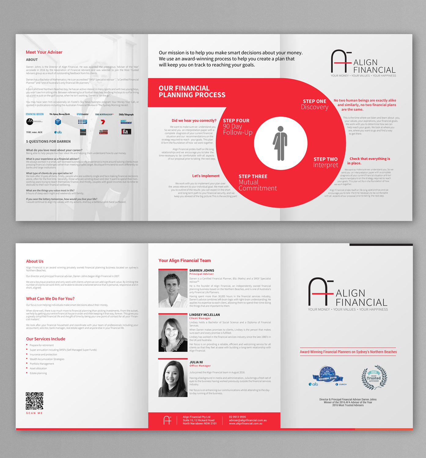 Design de Brochure par chandrayaan.creative pour Align Financial | Design #18472147