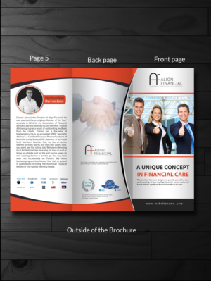 Corporate Brochure for boutique Australian financial planning firm | Broschüren-Design von innovative earth