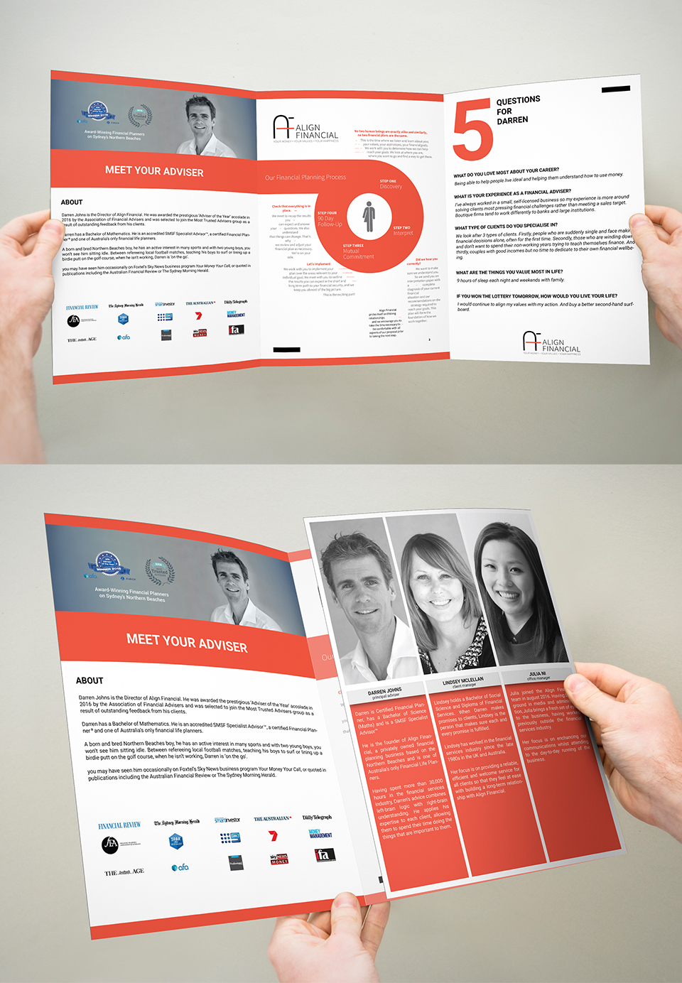 Brochure Design by Axmal_Etalon for Align Financial | Design #17946113