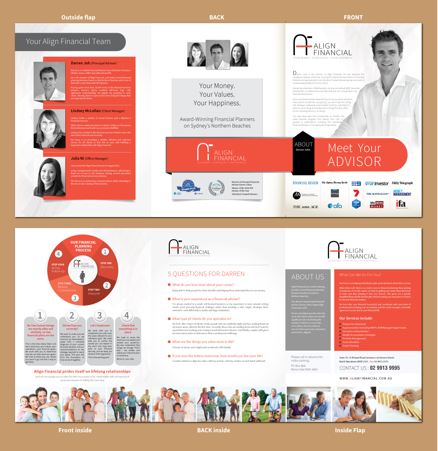 Design de Brochure par meet007 pour Align Financial | Design #17926528