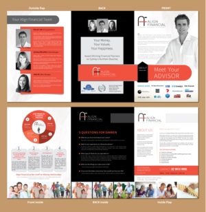 Corporate Brochure for boutique Australian financial planning firm | Broschüren-Design von meet007