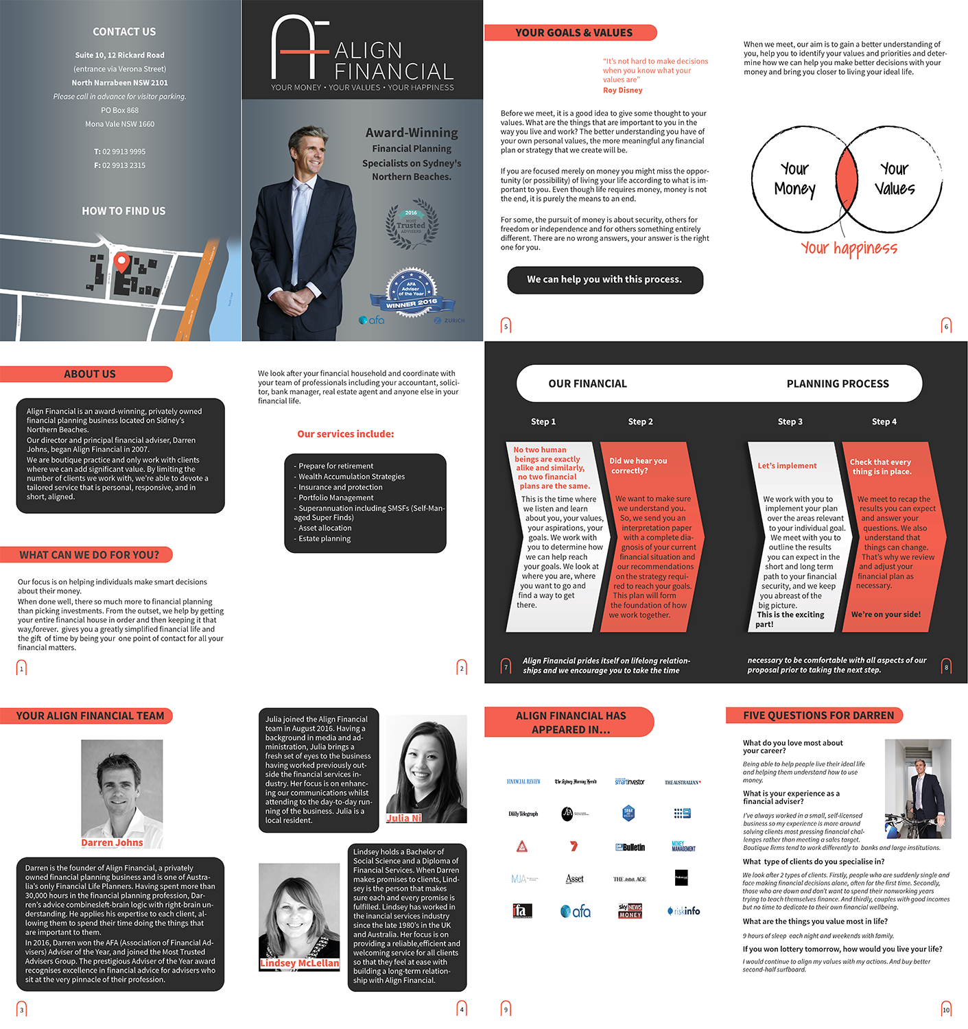 Brochure Design by Dream In Art for Align Financial | Design #17940349