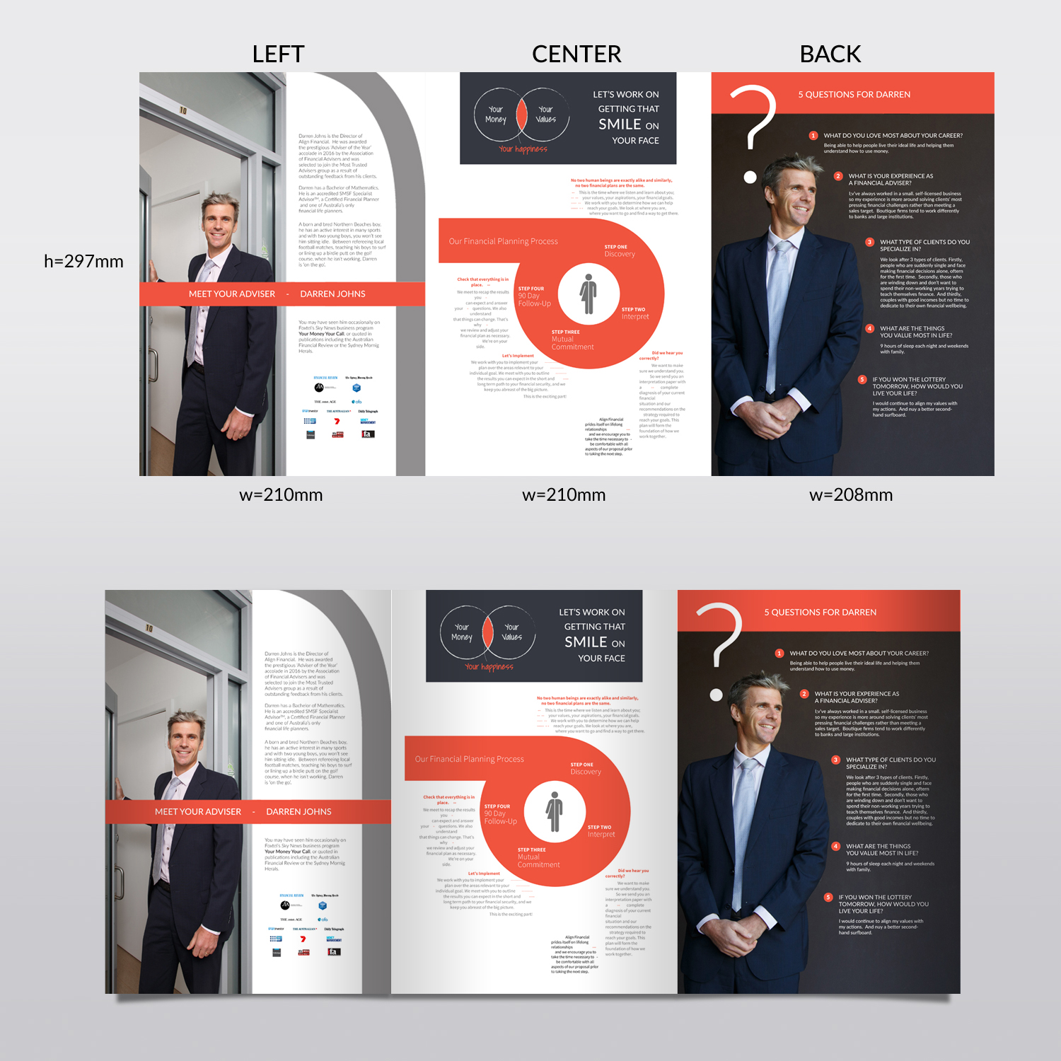 Brochure Design by Javelin Studio for Align Financial | Design #17909822
