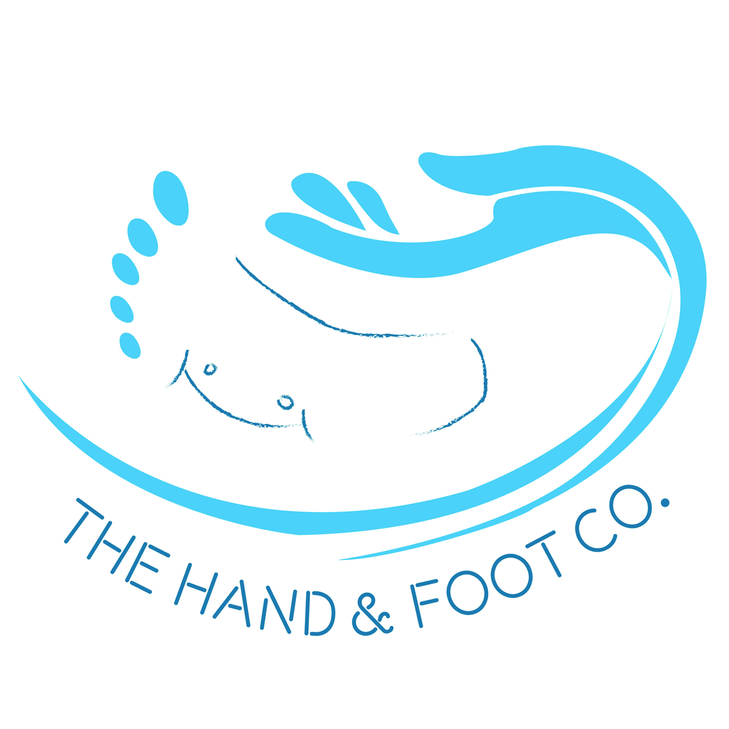 Logo Design by hammadali833 for The Hand & Foot Co. | Design #17845432