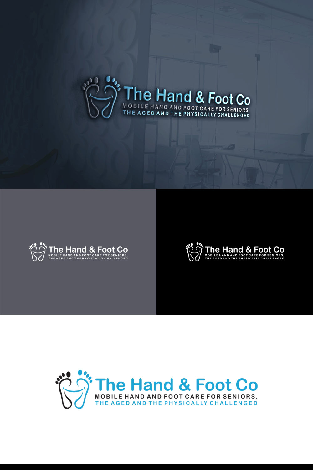 Logo Design by e-graphics for The Hand & Foot Co. | Design #17835984
