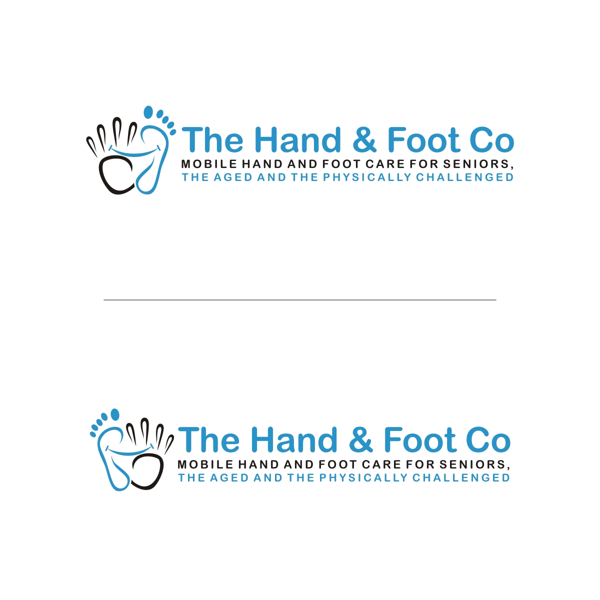 Logo Design by e-graphics for The Hand & Foot Co. | Design #17845282