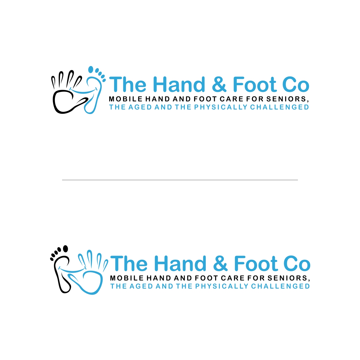 Diseño de Logo por e-graphics para The Hand & Foot Co. | Diseño #17845283