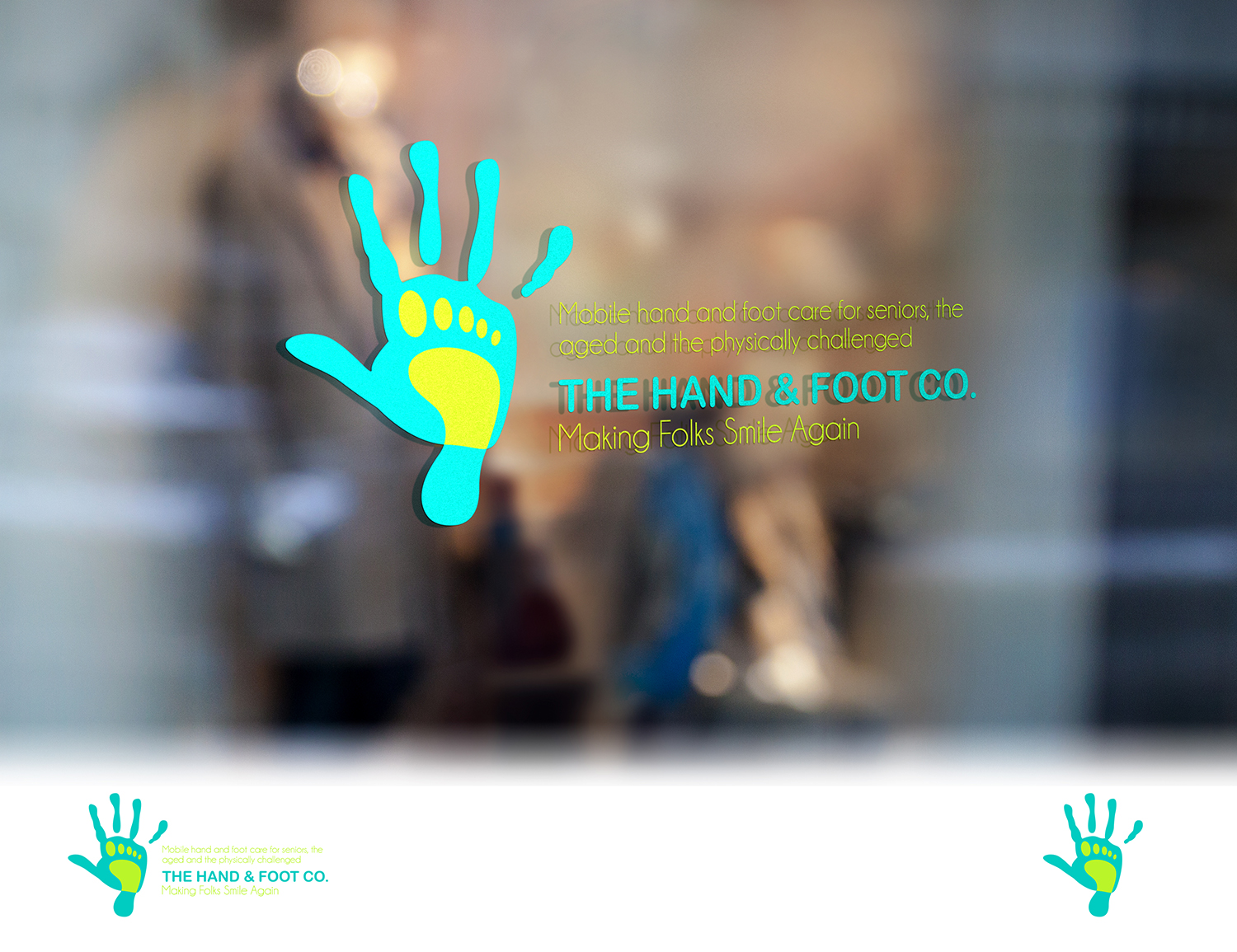 Logo Design by Bocse Daniel for The Hand & Foot Co. | Design #17834812