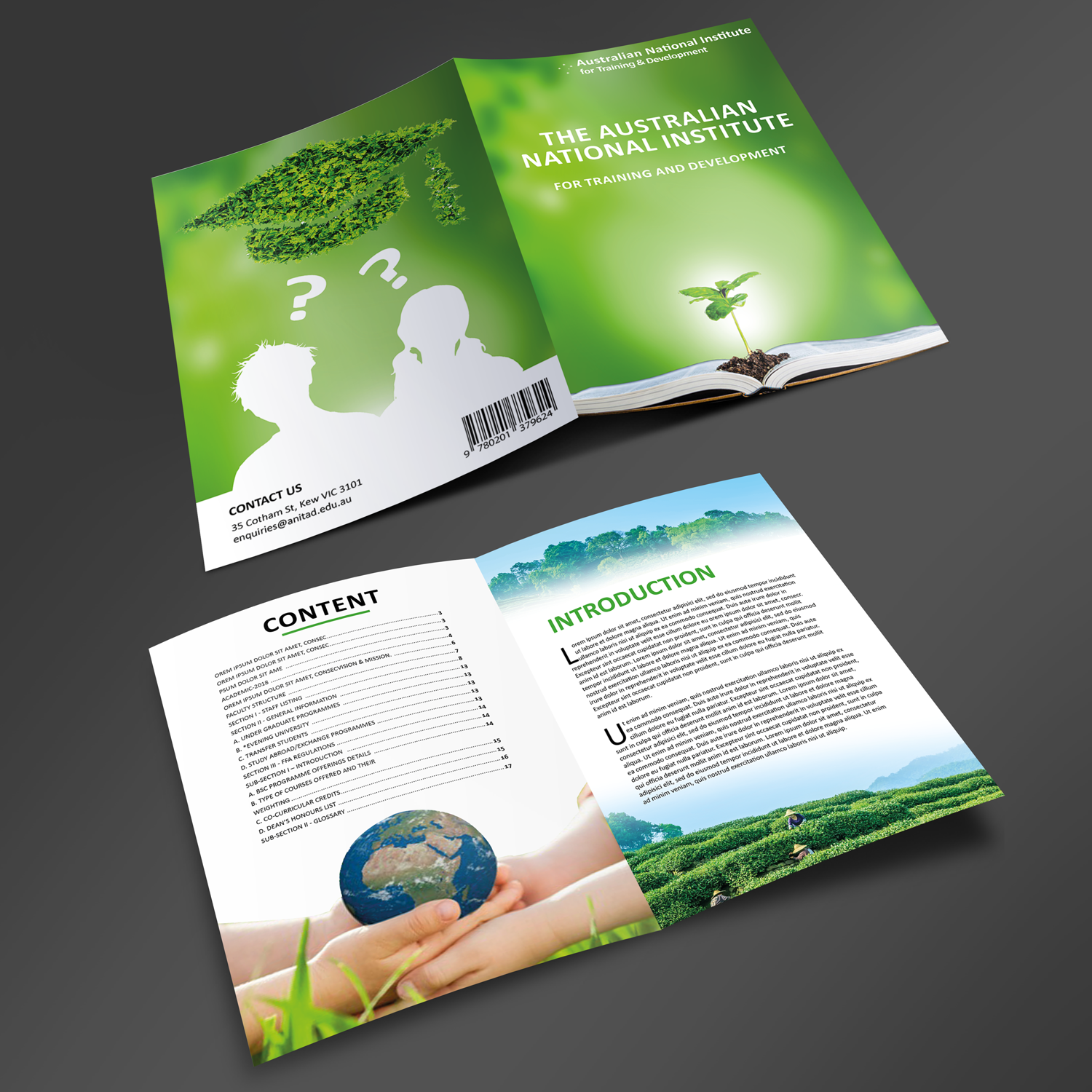 Diseño de Revista por designgreen para Australian National Institute for Training and Development | Diseño #17984722