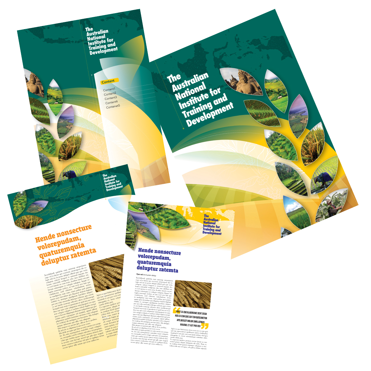 Diseño de Revista por Akhter Rasool para Australian National Institute for Training and Development | Diseño #18052849