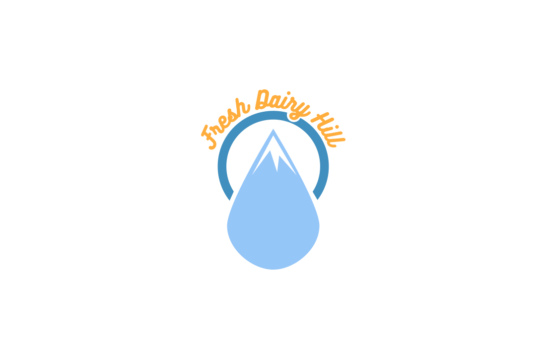 Logo Design by GLDesigns for Fresh Dairy Hill (m) Sdn. Bhd. | Design #17851921