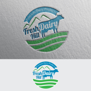Logo Design by concepts for Fresh Dairy Hill (m) Sdn. Bhd. | Design #17868855