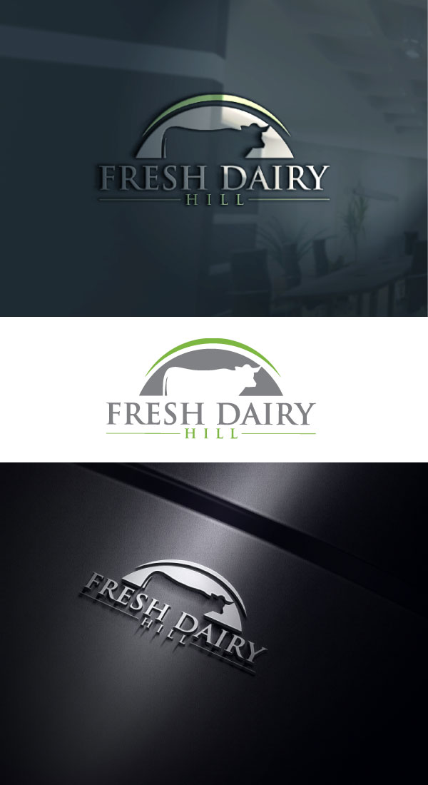 Upmarket, Modern, It Company Logo Design for "Fresh Dairy Hill" and