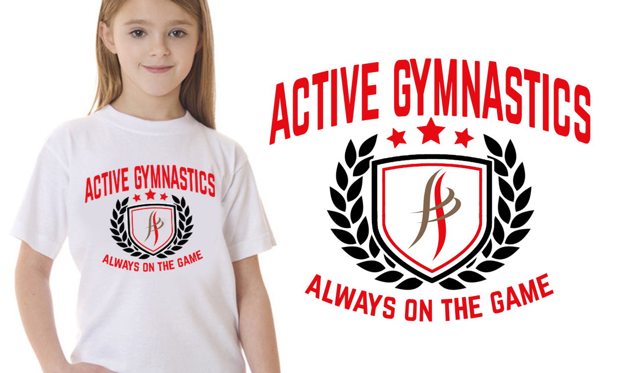 T-shirt Design by NILDesigns for Active Gymnastcs | Design #17855051