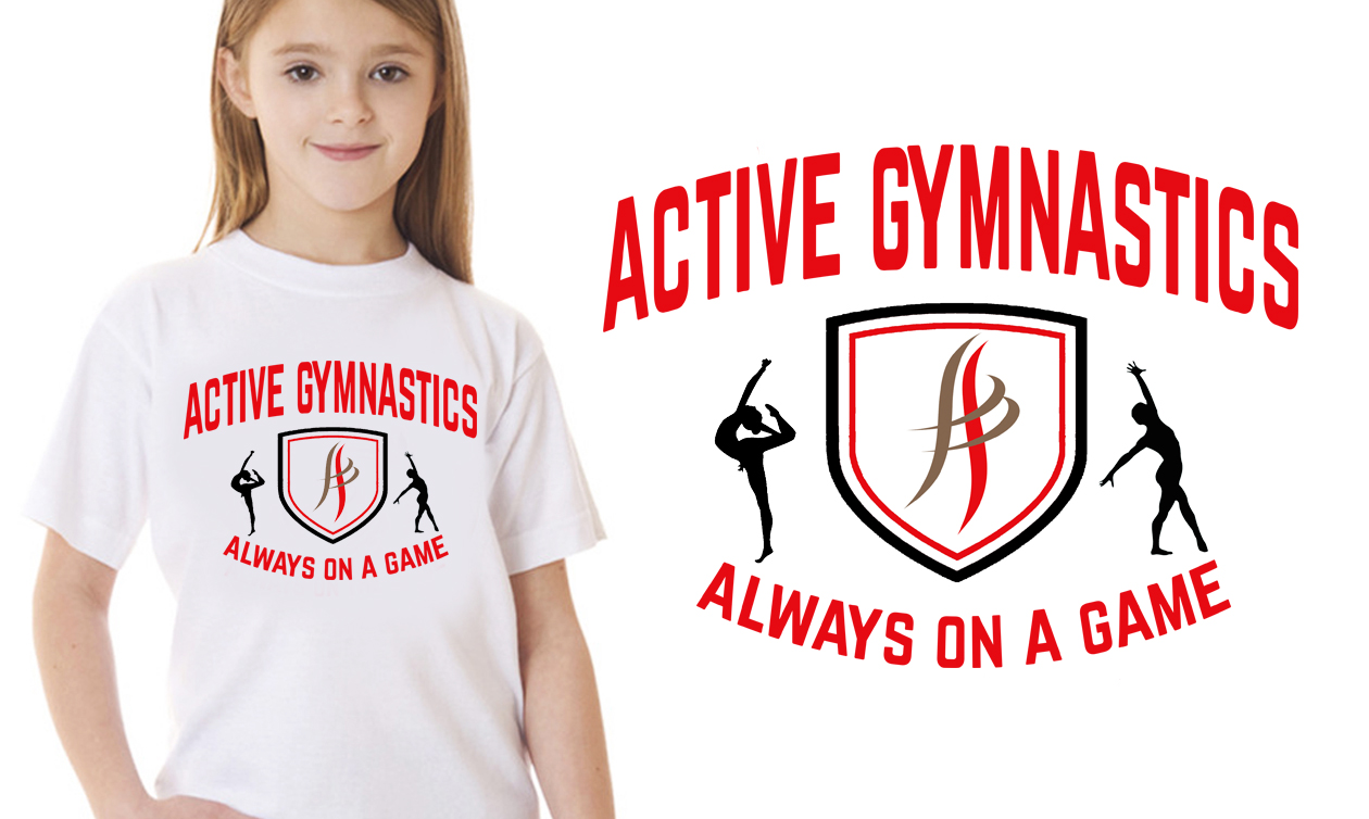 T-shirt Design by NILDesigns for Active Gymnastcs | Design #17860369