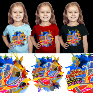 Diseño de Camiseta por PenArmy para Active Gymnastcs | Diseño: #17887488