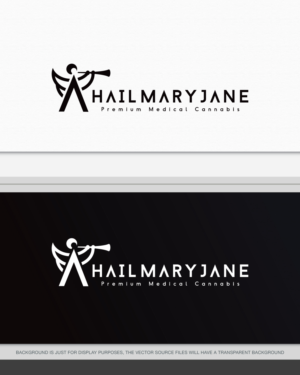 Hail Mary Jane. Premium BC Medical Cannabis. | Logo Design by AD-X