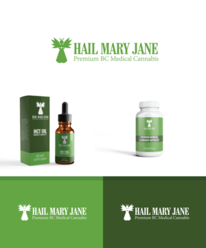 Hail Mary Jane. Premium BC Medical Cannabis. | Logo Design by Sergio Coelho