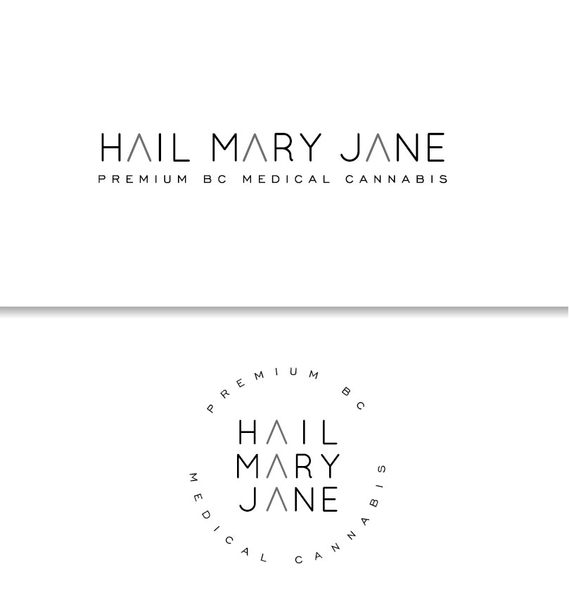 Wordmark Marijuana Logo Design by birdcage