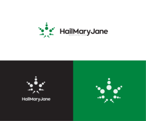 Hail Mary Jane. Premium BC Medical Cannabis. | Logo Design by bluejet