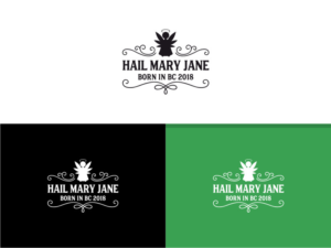 Hail Mary Jane. Premium BC Medical Cannabis. | Diseño de Logo por Atvento Graphics