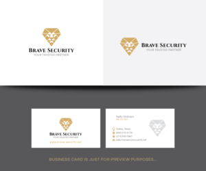 Diseño de Logo por nandkumar para Brave Security | Diseño: #17847986