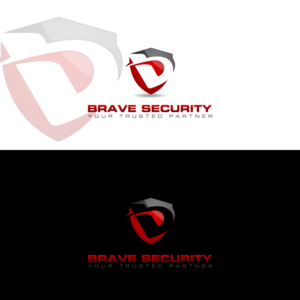Brave Security - your trusted partner | Logo Design by sushsharma99
